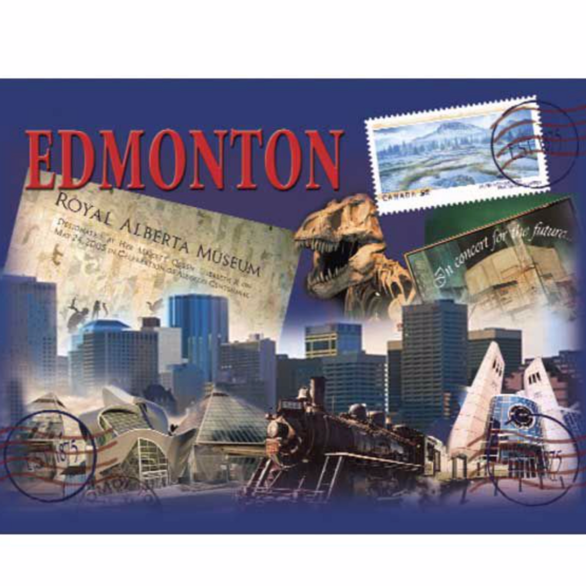 Photo Magnet - 2.5 x 3.5'', Postmark Design, Edmonton