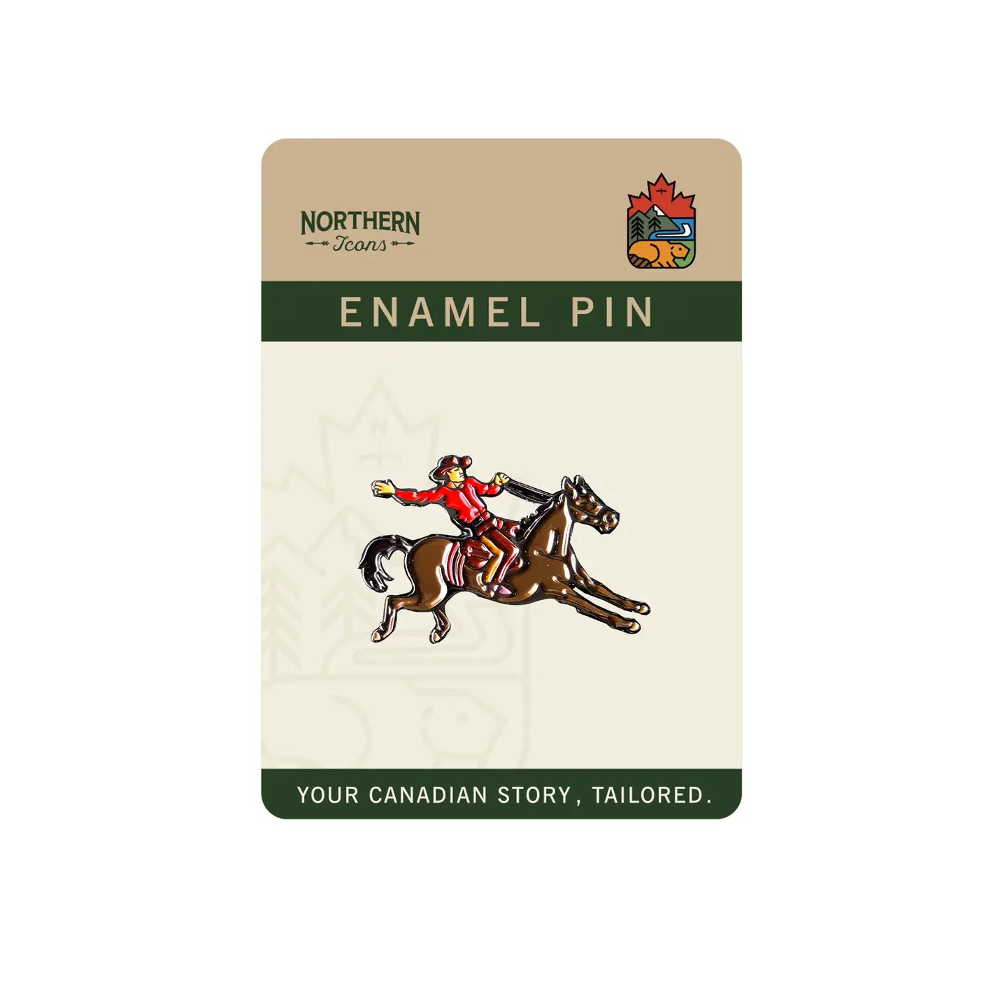 Rodeo Rush Enamel Pin & Lapel Pin