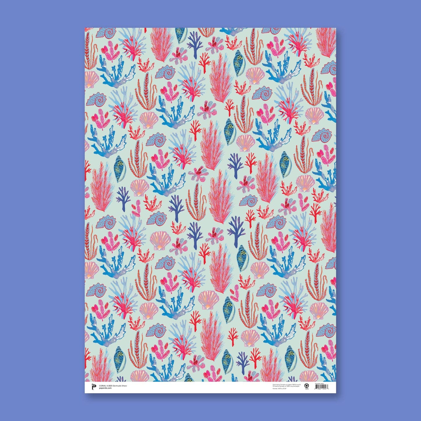 CORAL – Wrapping Paper