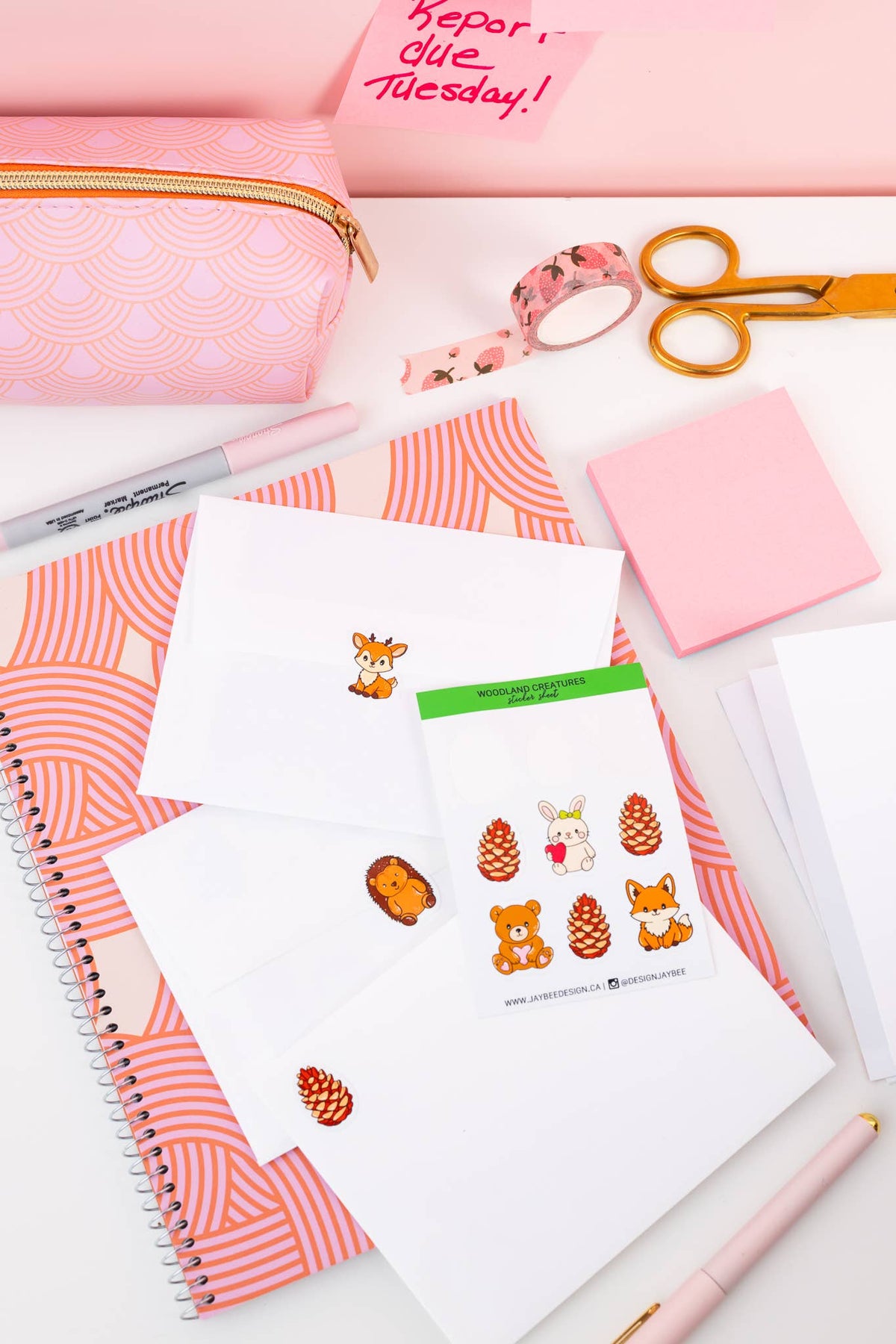 Woodland Mini Sticker Sheet