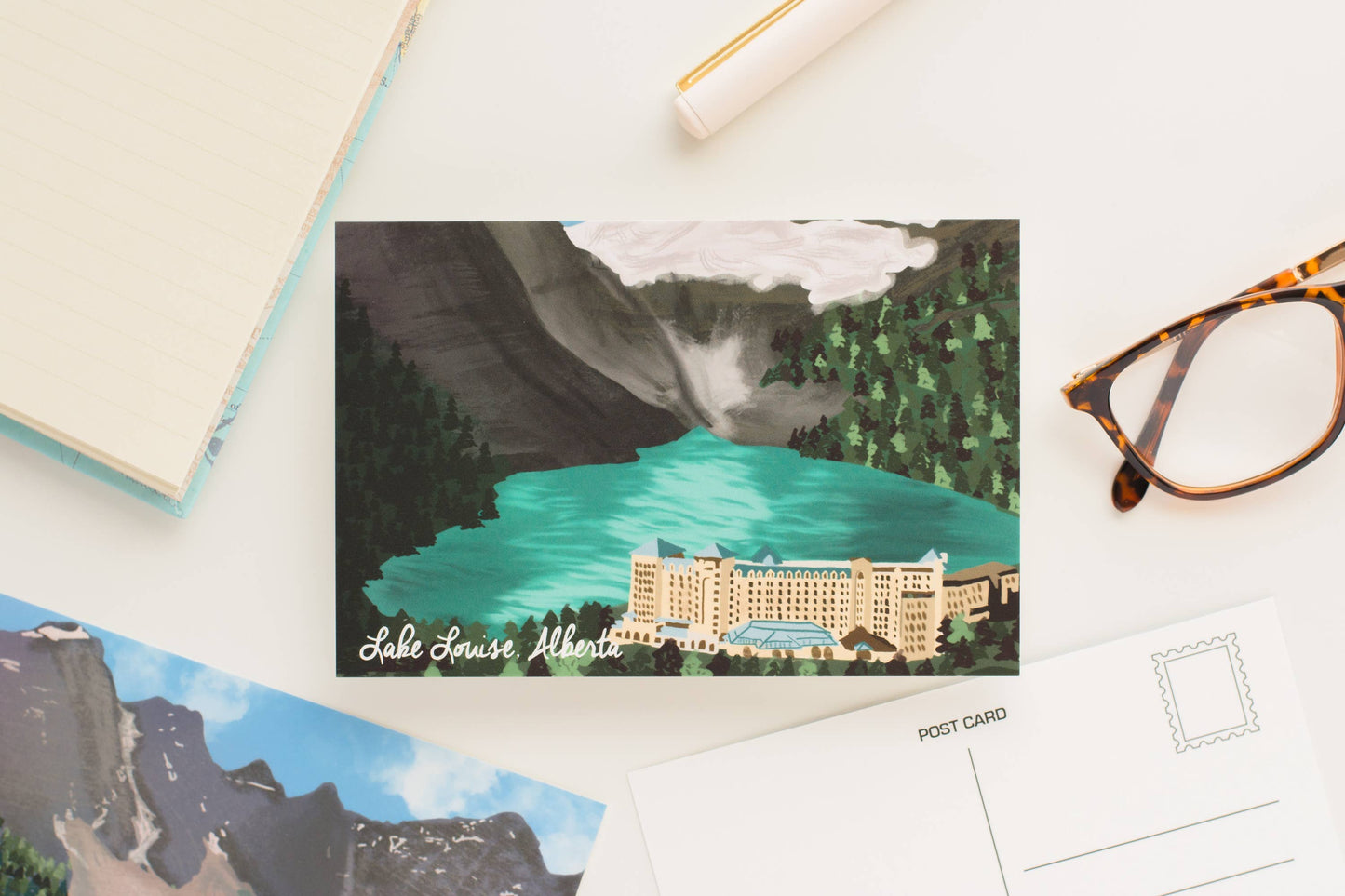 Lake Louise Alberta Postcard