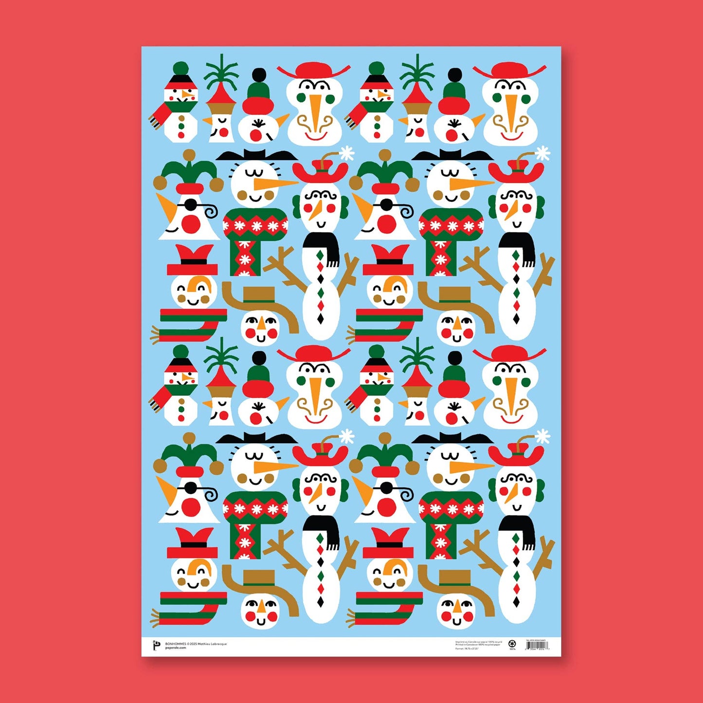 BONHOMMES — Wrapping Paper