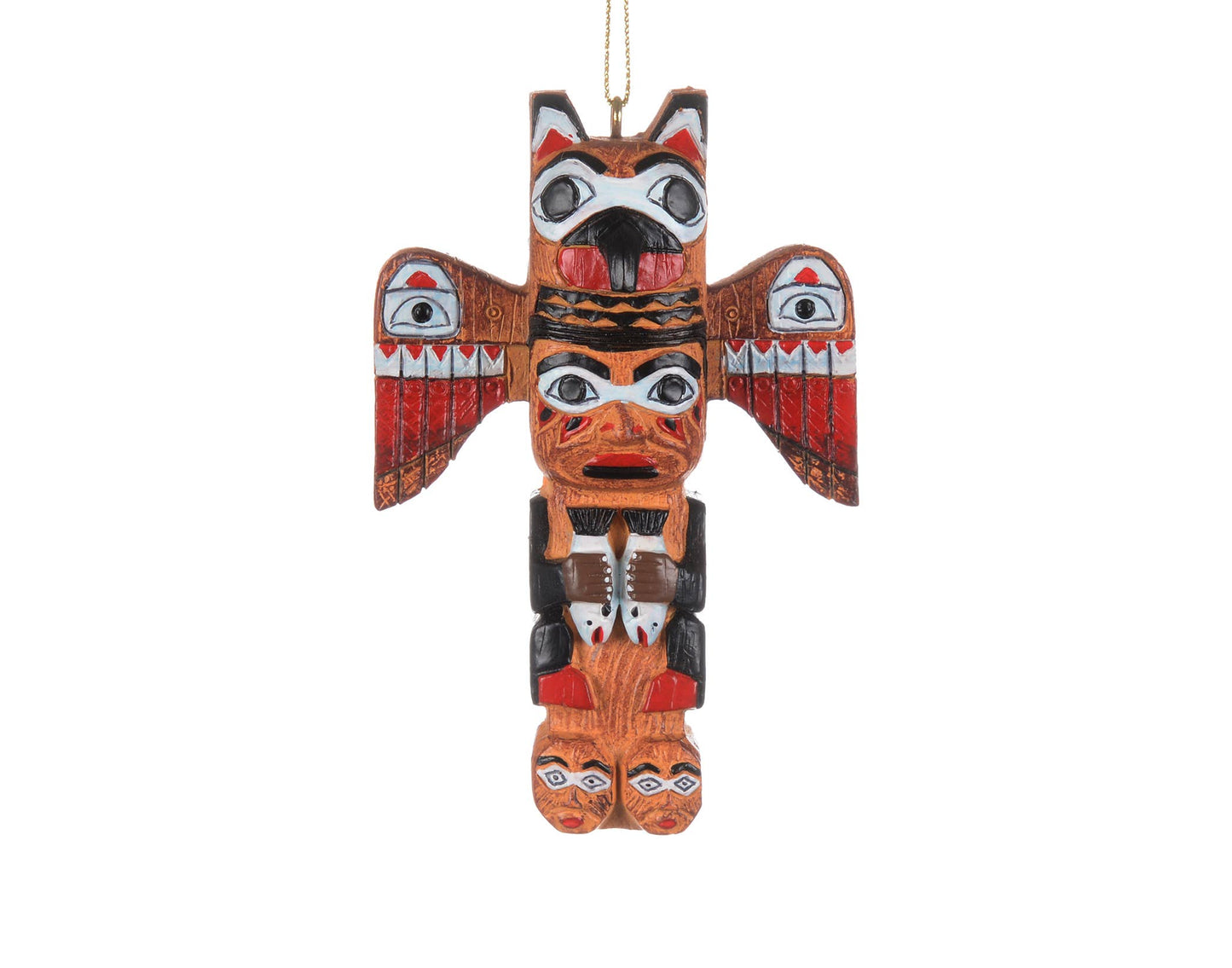 3" Totem Pole Ornament