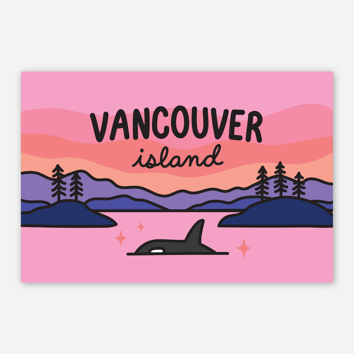 Vancouver Island - Postcard