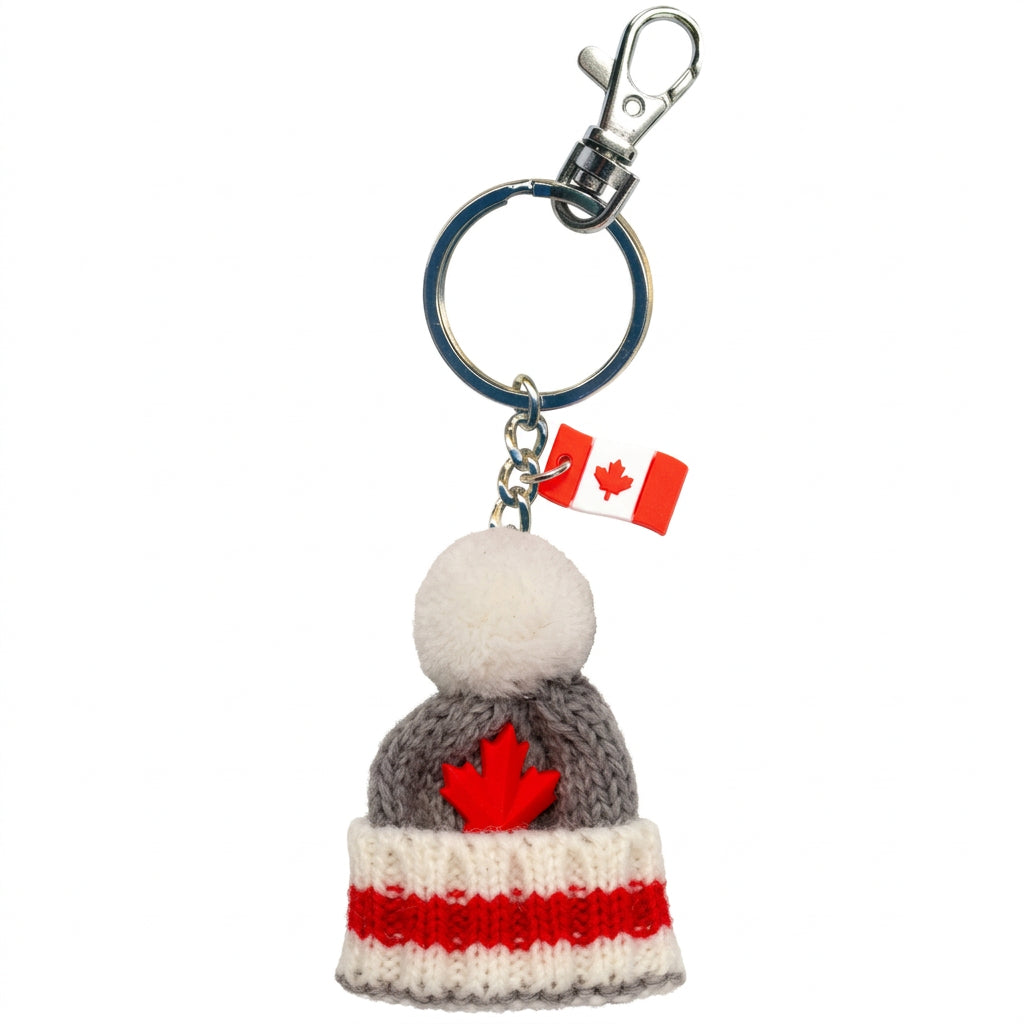 Keychain - Grey Toque