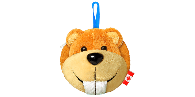 Plush Coin Bag - Beaver