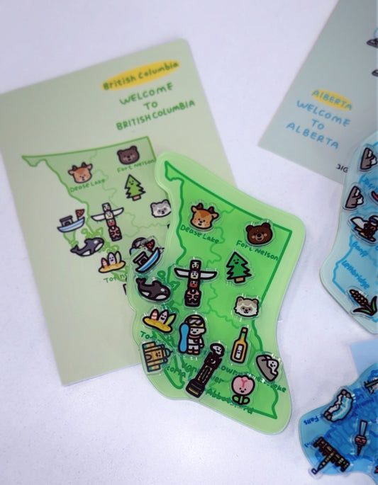 BC Adventure Magnet Set
