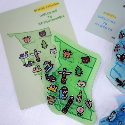 BC Adventure Magnet Set