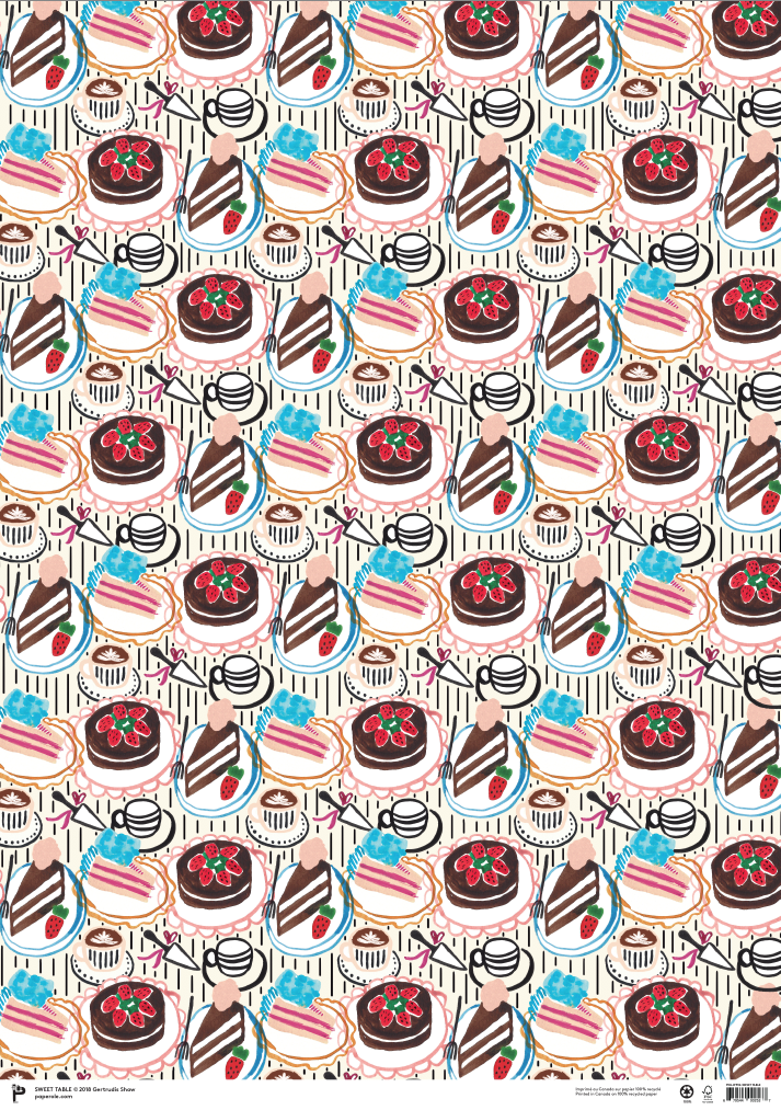 SWEET TABLE – Wrapping Paper