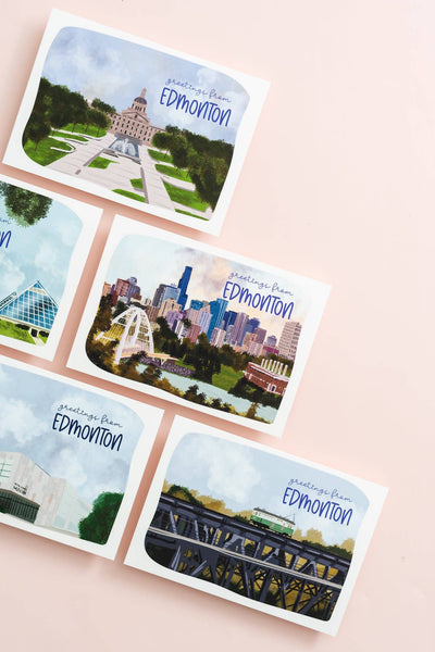 YEG Skyline Postcards