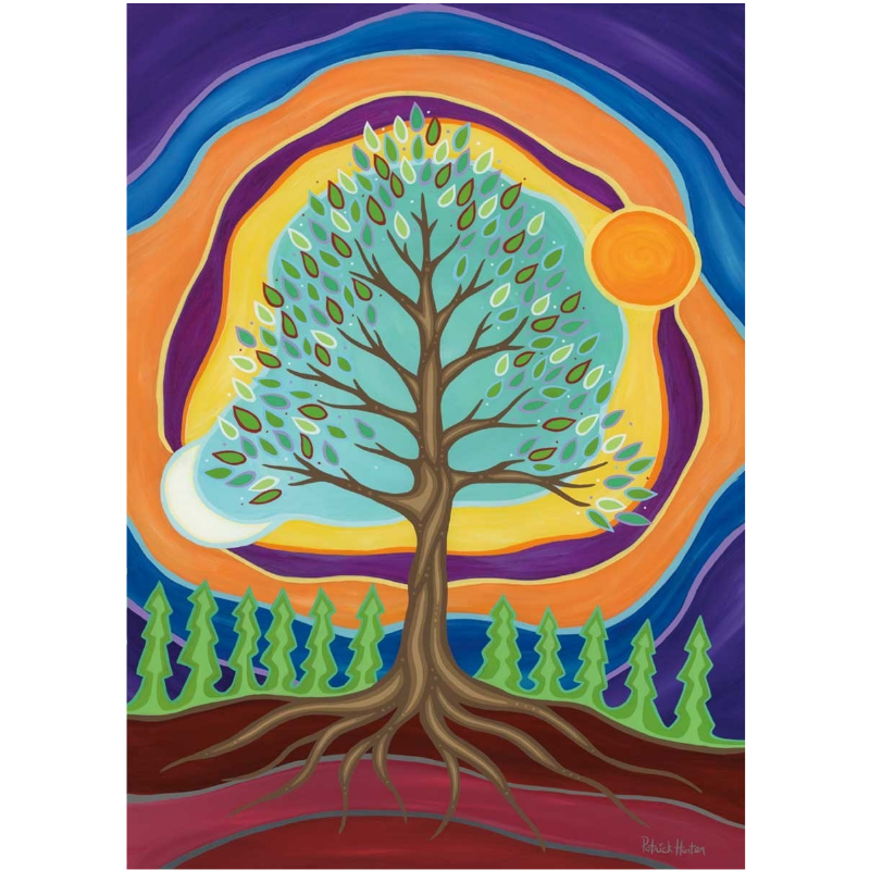 Indigenous Fridge Magnet Positive Energy Exchange By Patrick Hunter