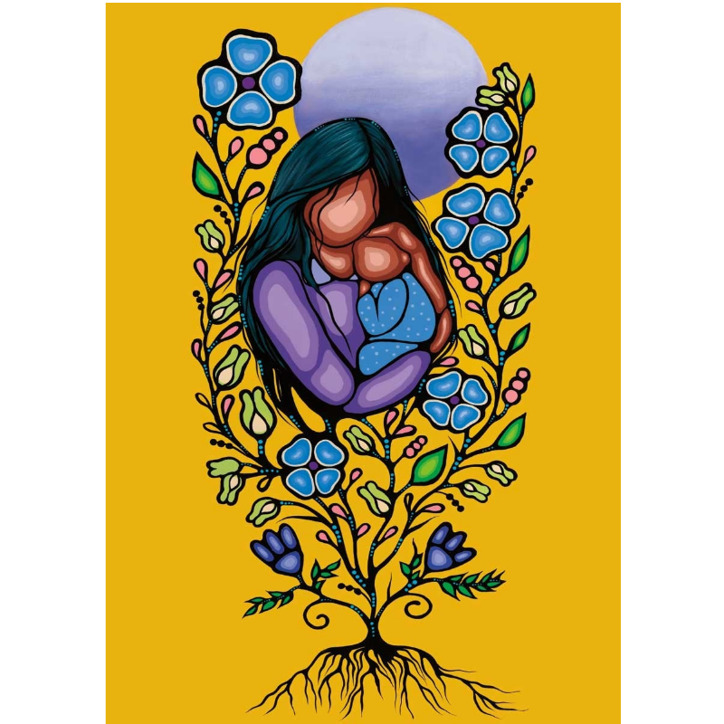 Indigenous Art Card The Seed By Betty Albert – BIGGLE Souvenirs