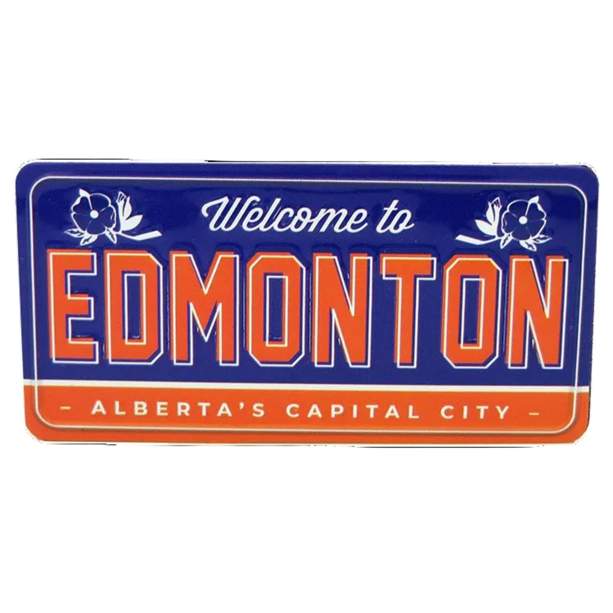 Canada Souvenir Edmonton License Plate Magnets