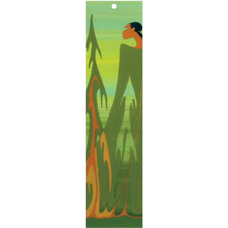 Indigenous Bookmark Woodland Spirit By Maxine Noel