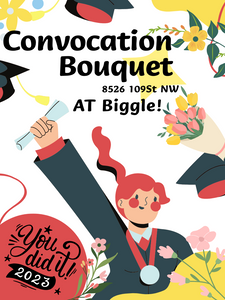 Graduation flowers