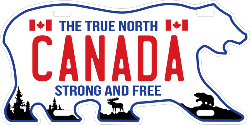 License Plate Souvenirs