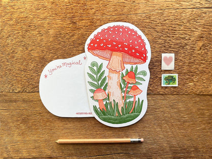 Mushroom Postcard