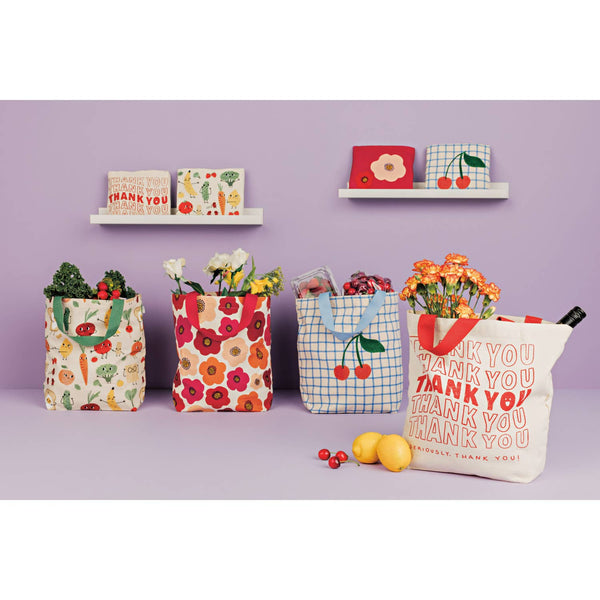 Very Cherry Pocket Tote