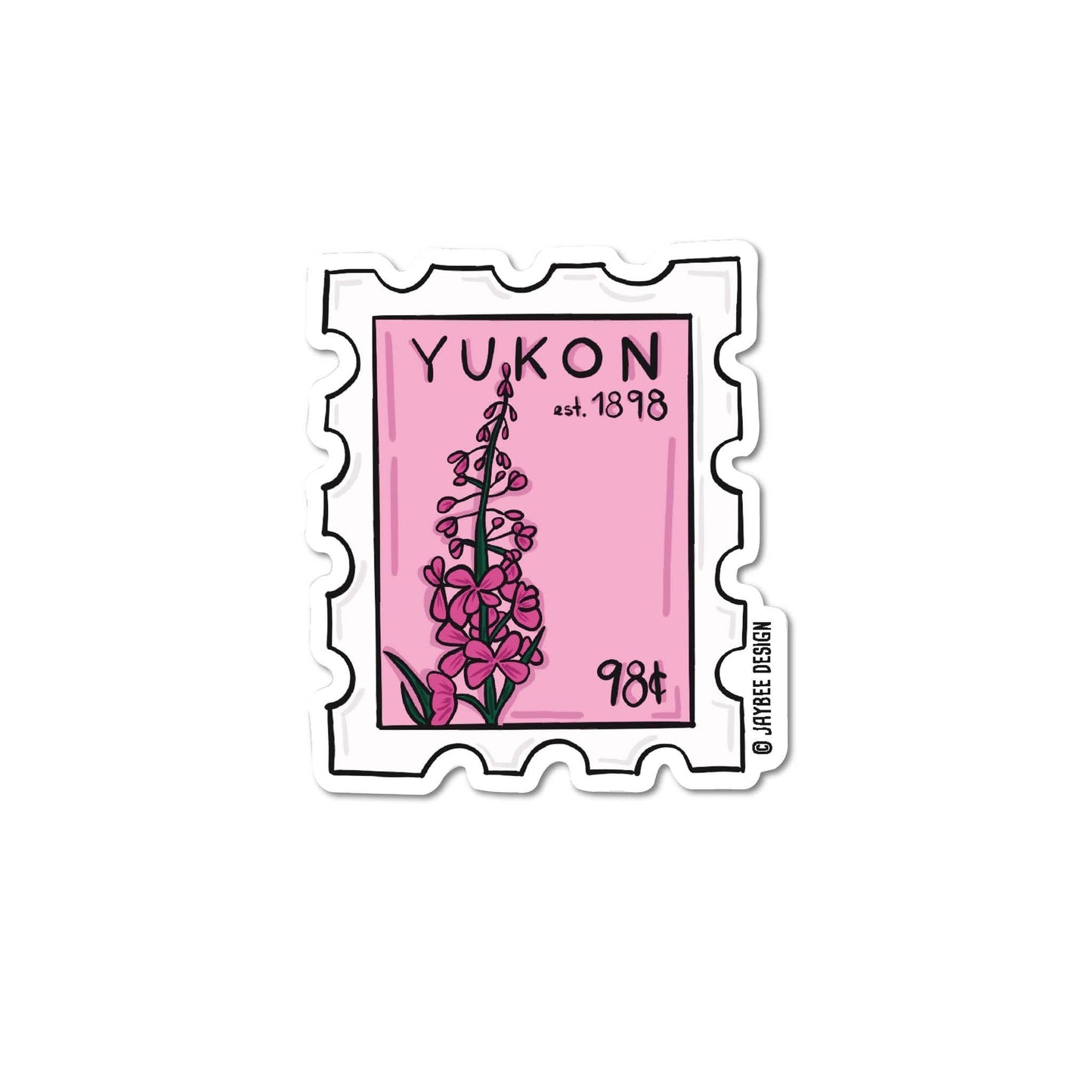 Canada Stamp Vinyl Sticker Pack