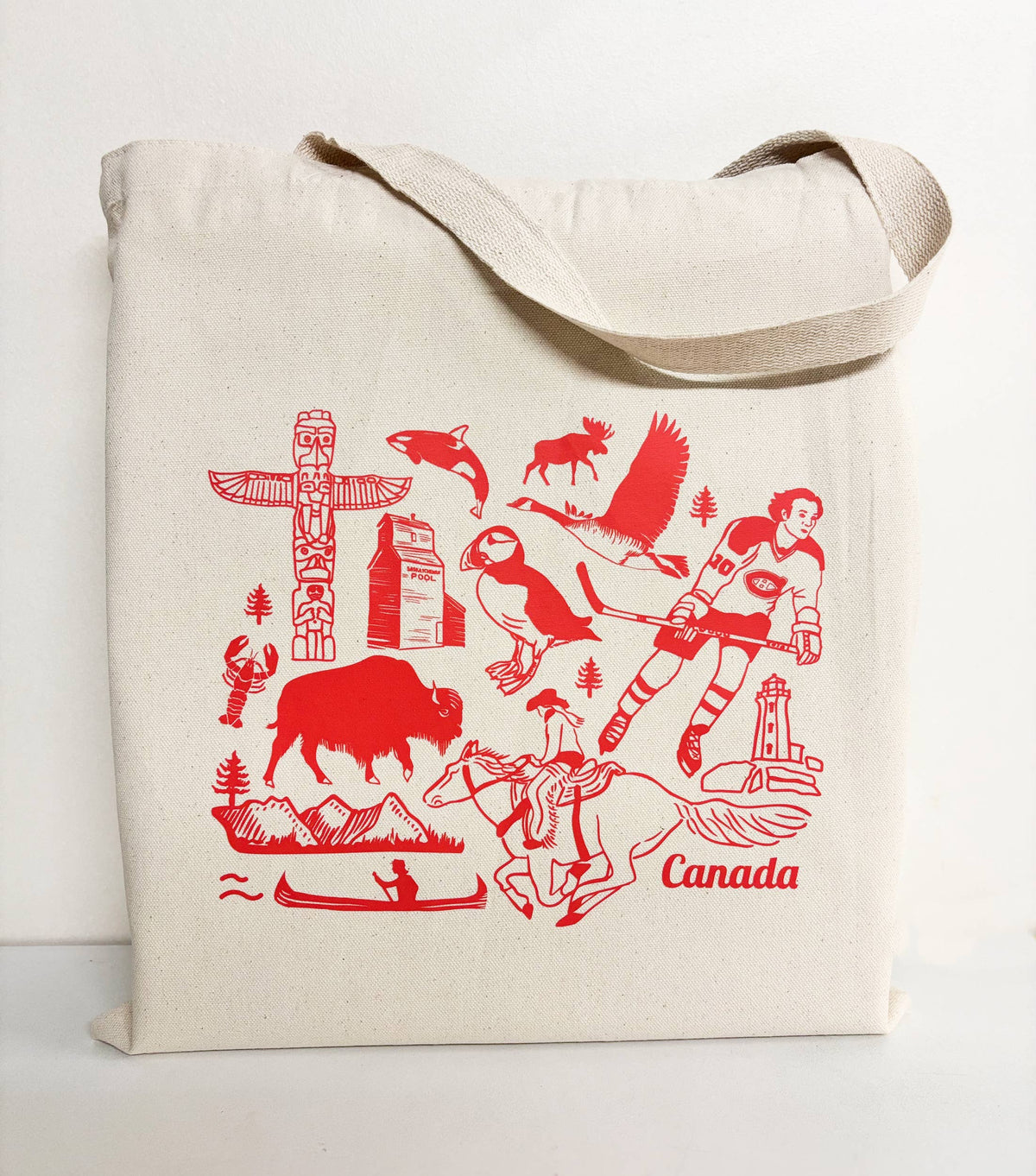 Canada Every Day Canvas Tote Bag