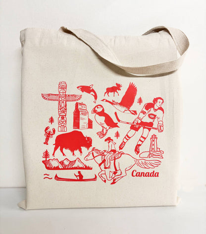 Canada Every Day Canvas Tote Bag