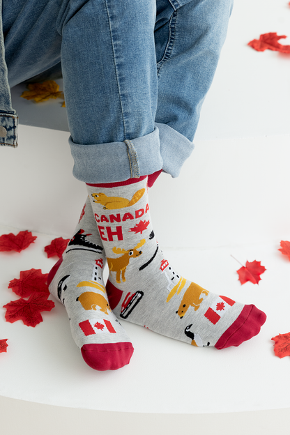 Canada Eh Socks - M/L (Men)