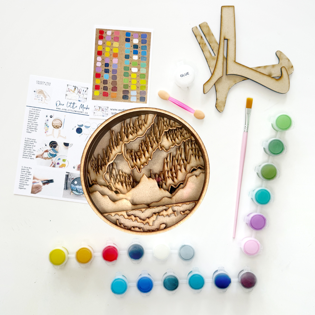 The Northern Lights Shadow Box Kit