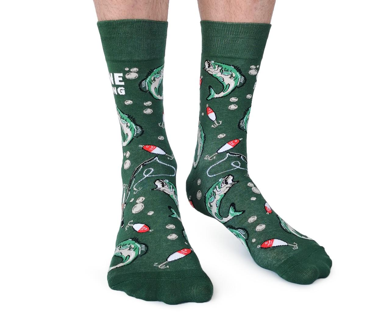 Gone Fishing Socks - M/L (Men)