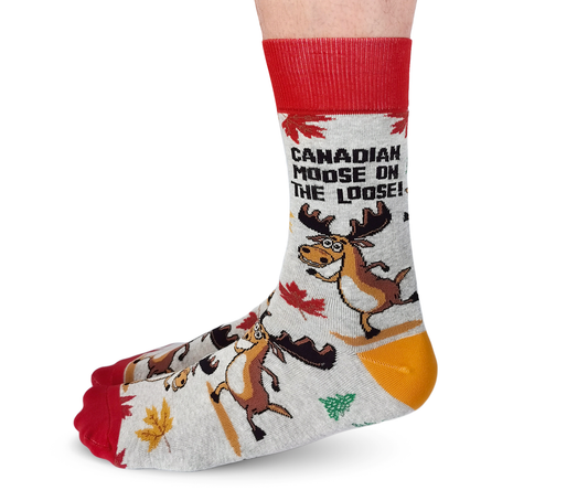 Canadian Moose Socks - M/L (Men)