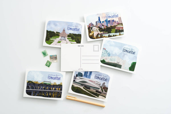 Alberta Legislature Edmonton Postcards