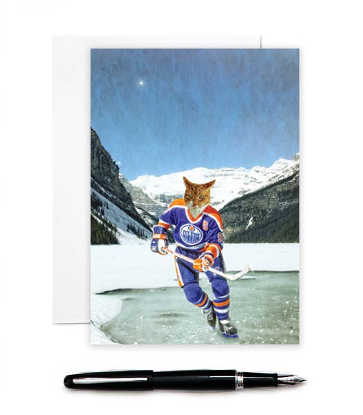 Edmonton "Meow"lers - Cat Card