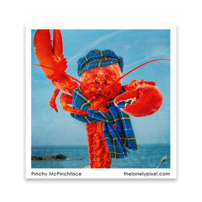 Lobster Nova Scotia Handmade Magnet - Pinchy McPinchface