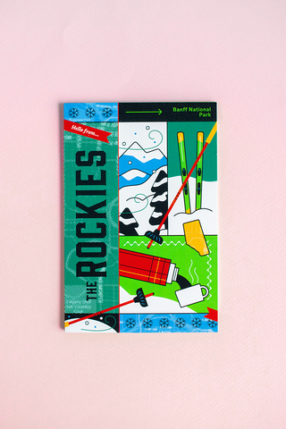 Calgary Postcard : Hello from the Rockies