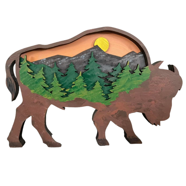 Bison Silhouette Kit