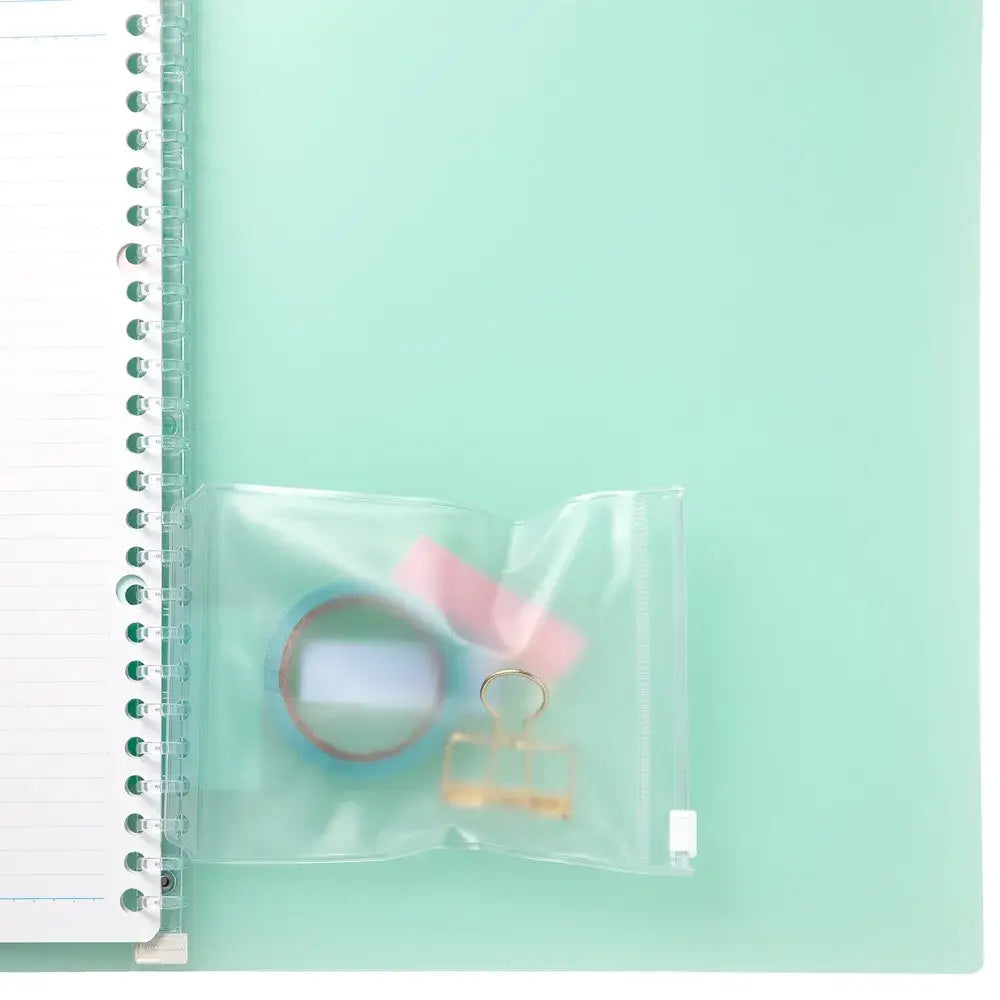 MARUMAN LOOSE LEAF - MINI B7 MODIFIED - ZIPPER POCKET 1 PACK
