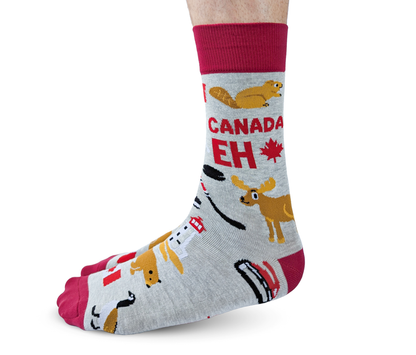 Canada Eh Socks - M/L (Men)
