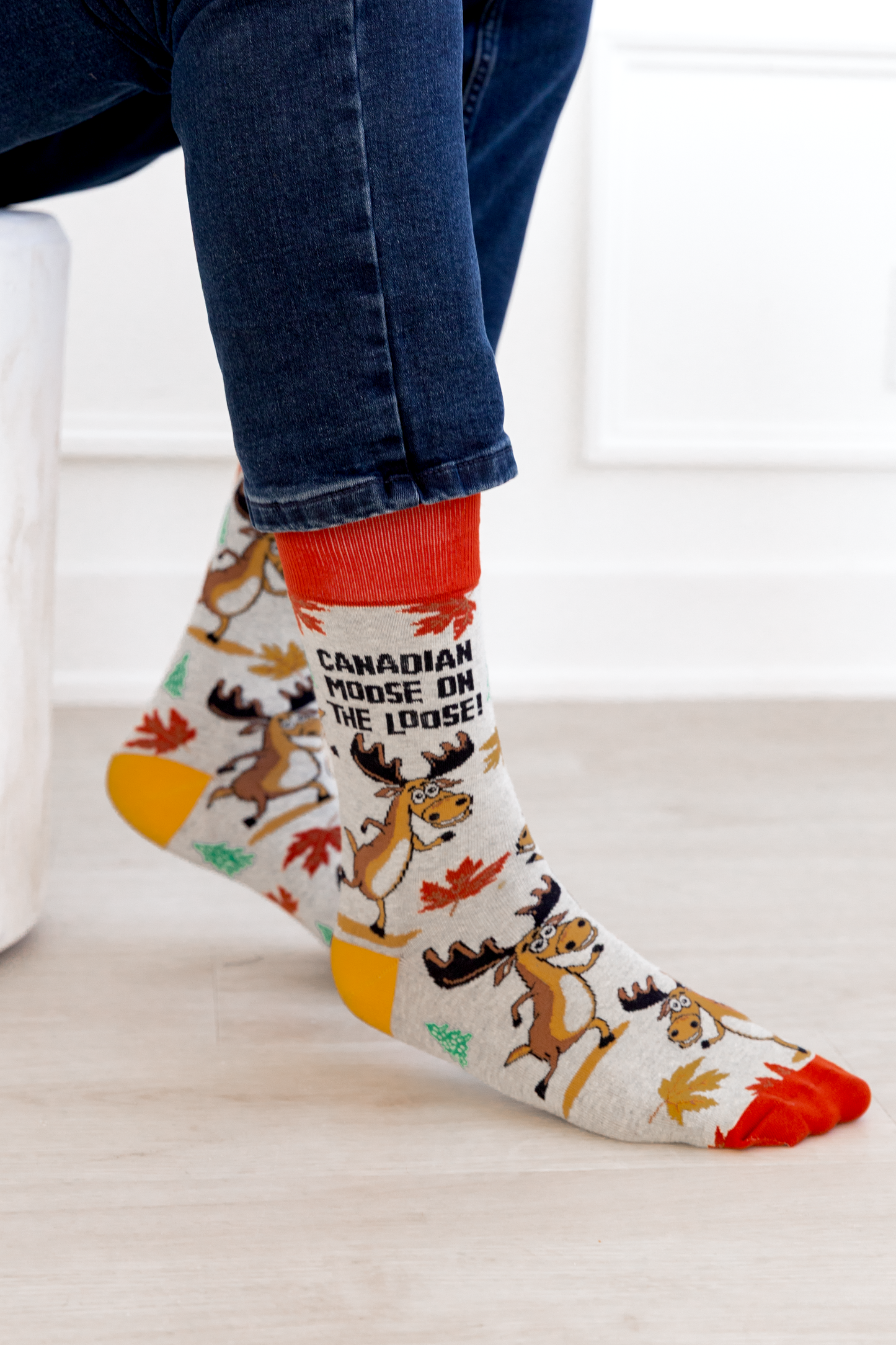 Canadian Moose Socks - M/L (Men)