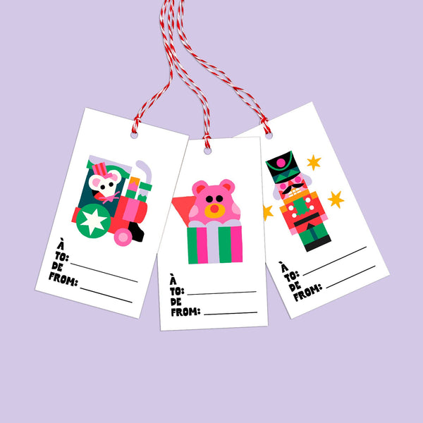 LITTLE TRAIN – Holiday Gift Tag Set