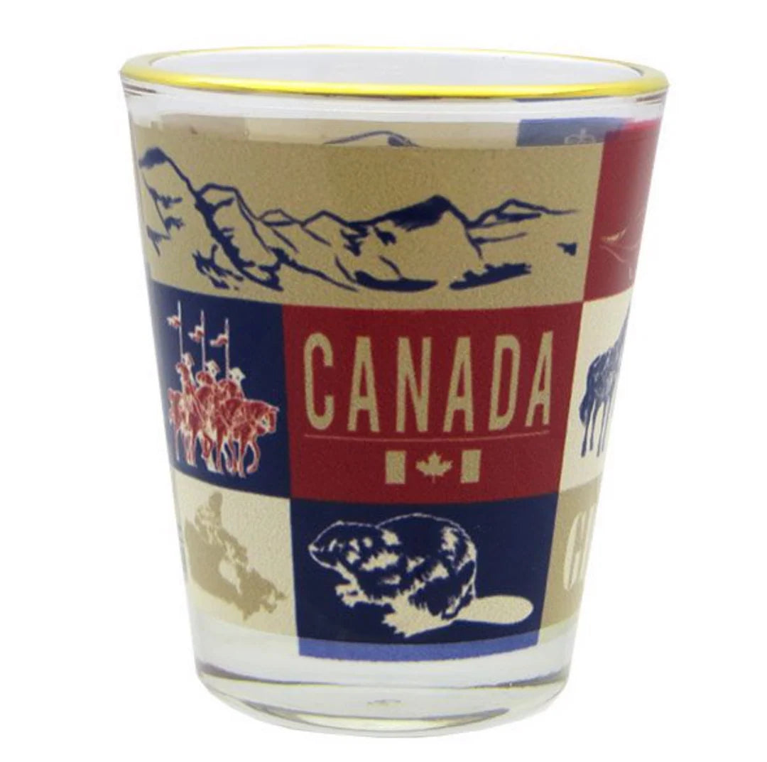 Canada Souvenir Shot Glass – 1oz