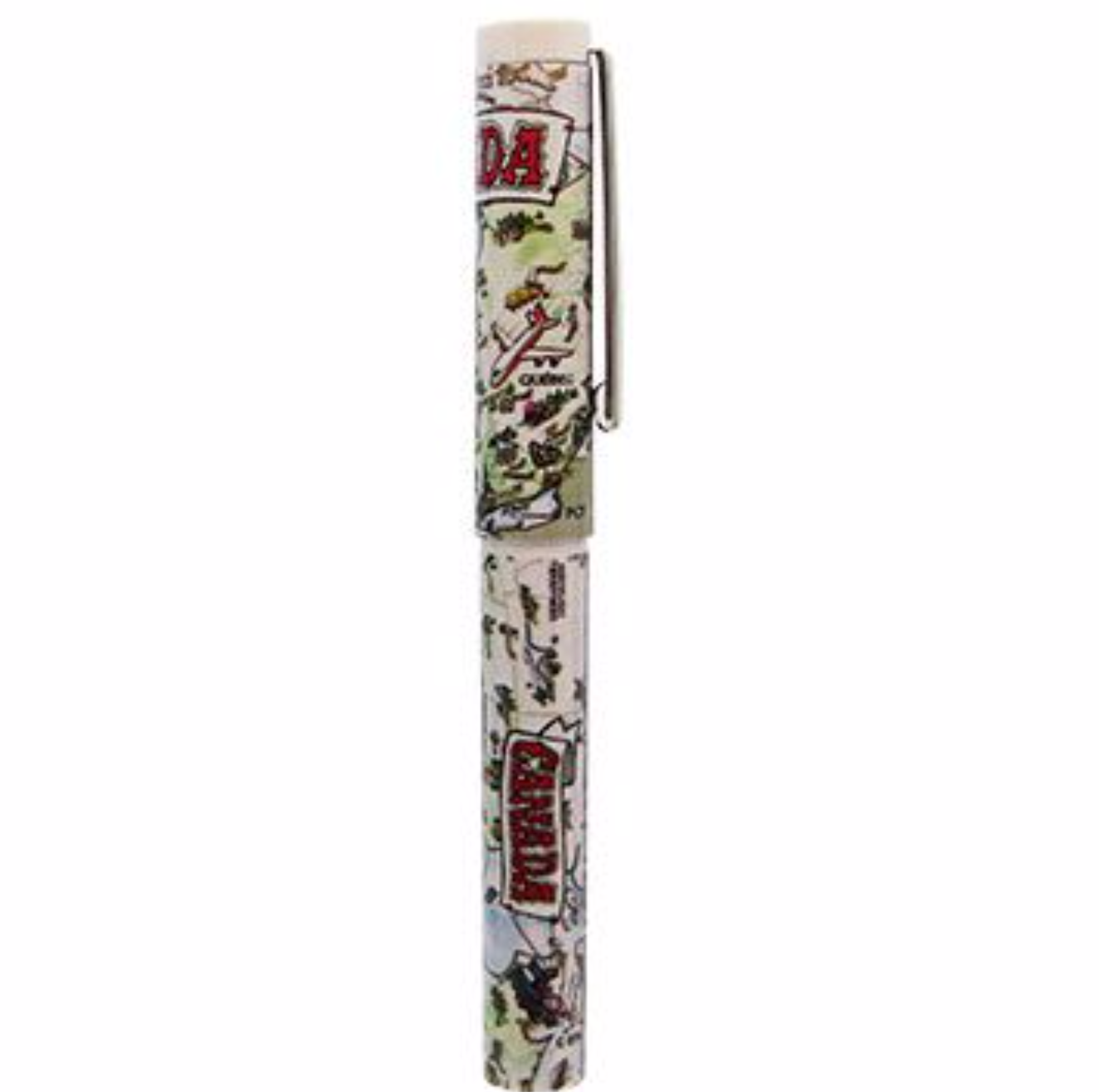 Ball Point Barrel Pen, Canada Map