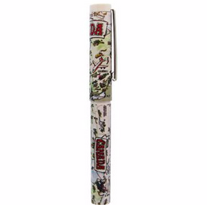Ball Point Barrel Pen, Canada Map