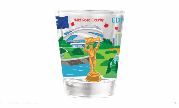 Pair of Shot Glass - Edmonton