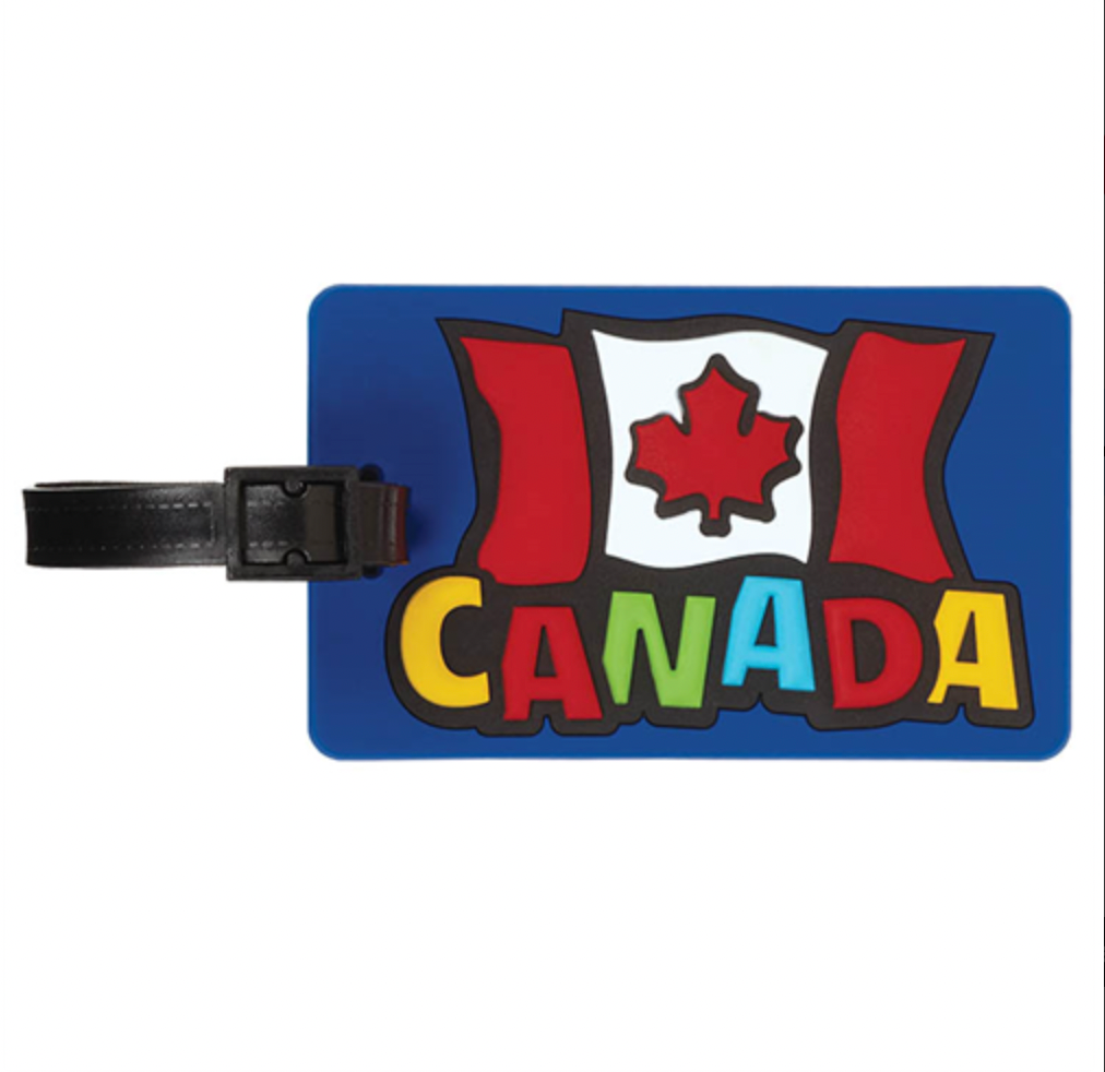 Luggage Tag - Funky Flag
