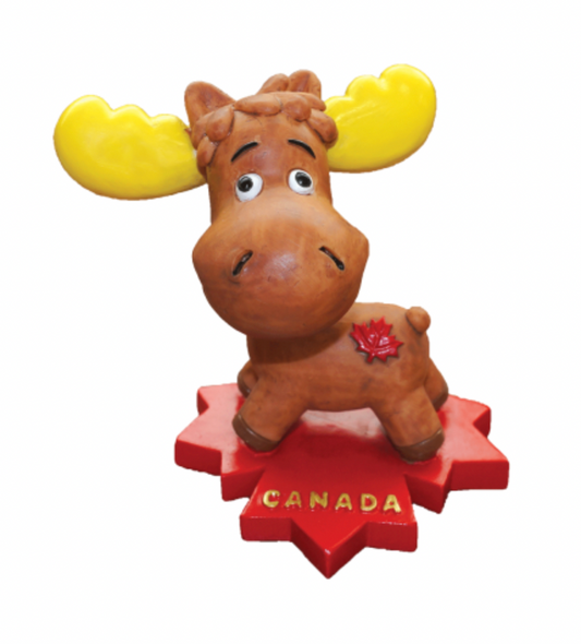 Mini Moose Bobblehead
