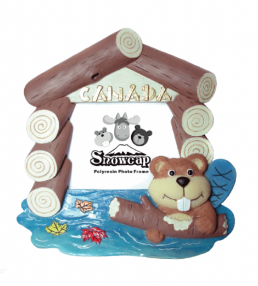 Beaver Lodge Photo Frame 4"*4"