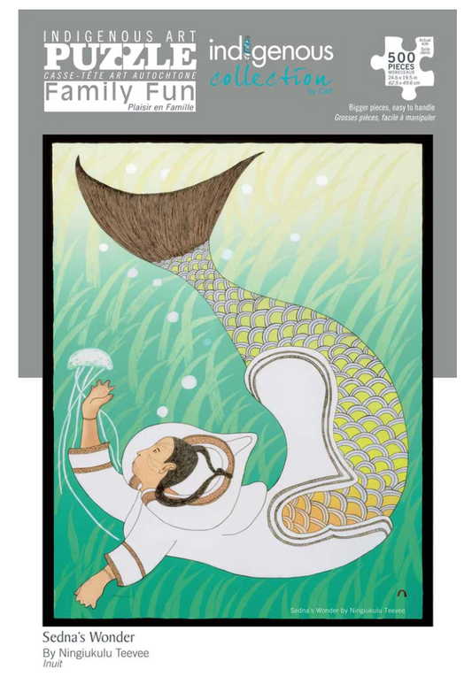 Indigenous design SEDNA'S WONDER 500 PIECES PUZZLE