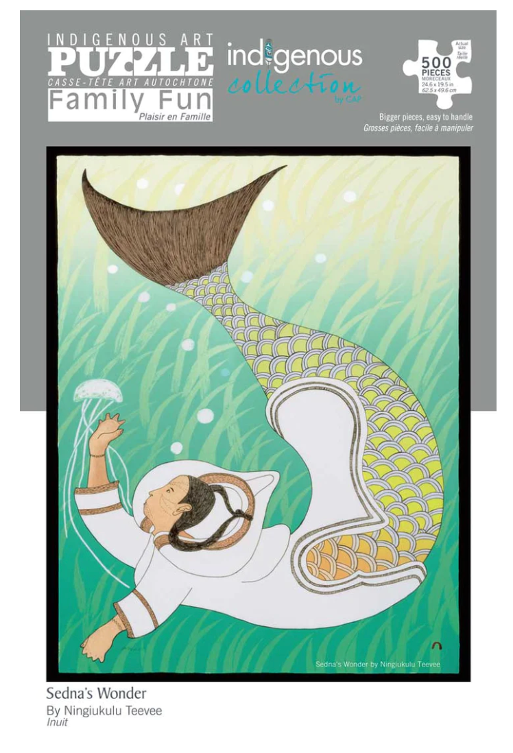 Indigenous design SEDNA'S WONDER 500 PIECES PUZZLE