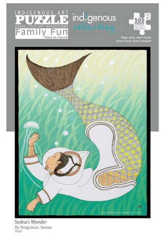 Indigenous design SEDNA'S WONDER 500 PIECES PUZZLE