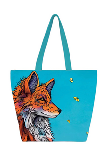 Heavy duty tote bag Happy Life