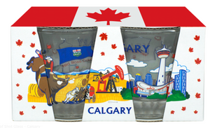 Pair of Shot Glass - Calgary